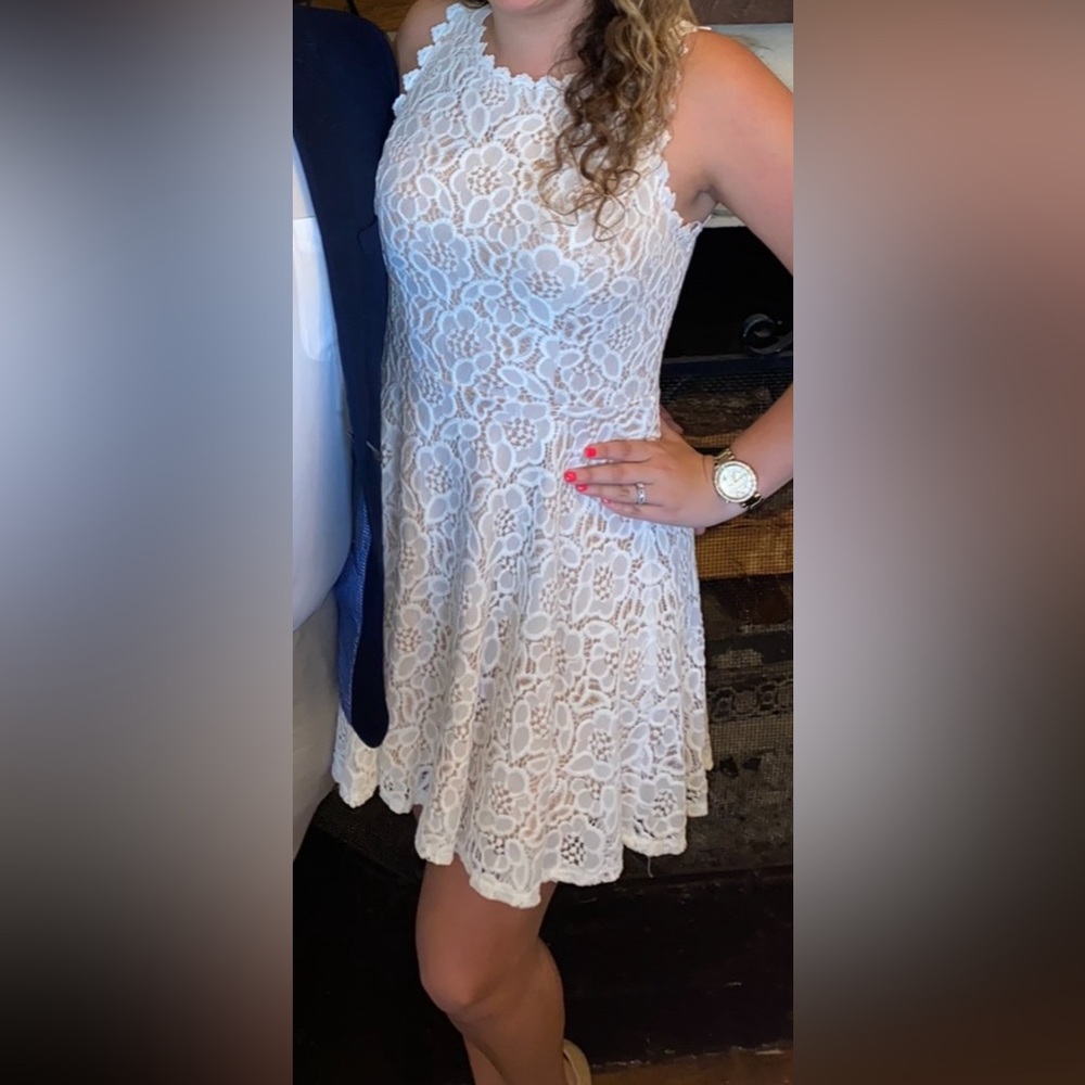 White dress